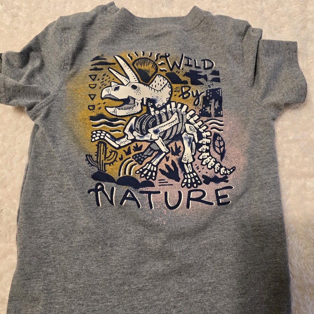 4t WILD BY NATURE shirt